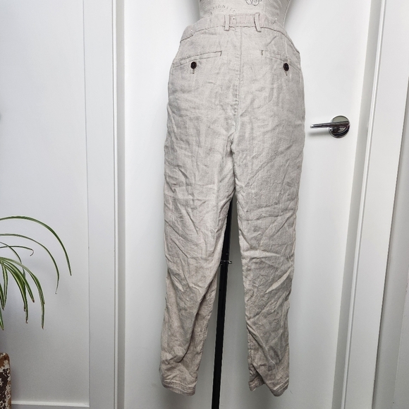 Athletic Slim linen chinos - Picture 2 of 13